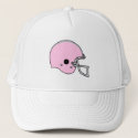 Pink Football Helmet