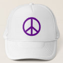 Purple Peace Sign