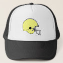Yellow Football Helmet