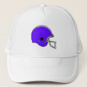 Blue Football Helmet