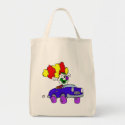 Goofy Clown in little car