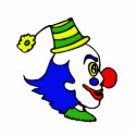 Profile Clown Head