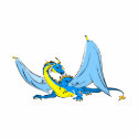 Fantasy Blue Dragon