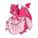 Pink Dress Up Dragon