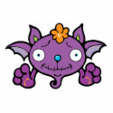 funny baby purple bat