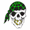 bandana evil skull