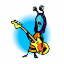 Sister Alien Rocking Out
