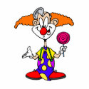 Goofy Clown with Lillipop