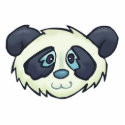 cute panda bear face