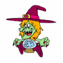 Witch with Crystal Ball