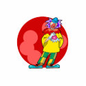 Clown with a ball