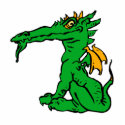 Angry Dragon green