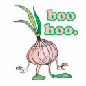 boo hoo silly onion cartoon character