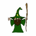 Little Guy Wizard With Big Staff