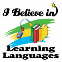i believe in learning languages