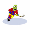 Alien Hockey Player