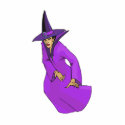 Serious Evil Purple Witch