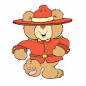 Canadian Mountie Bear