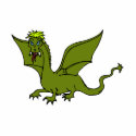 Green Flying Dragon