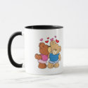 give a smooch kiss valentine teddy bears design