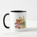 cute square dancing teddy bears design