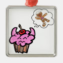 Funny Evil Cookie Killer Cupcake