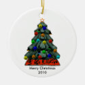 Christmas Tree Decorated The MUSEUM Zazzle Gift...