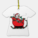 santa claus in sleigh design