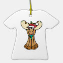 silly christmas moose