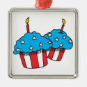 USA patriotic cupcakes