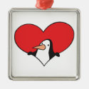 penguin in heart