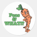 funny peas and what worried carrot