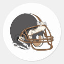Brown Football Helmet
