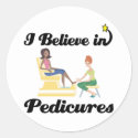 i believe in pedicures