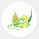 Fantasy Yellow Dragon