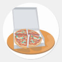 pizza in delivery box