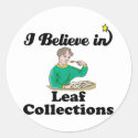 i believe in leaf collections