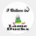 i believe in lame ducks