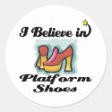 i believe in platform shoes