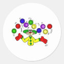 Juggling Clown with Balls