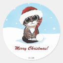 Festive Kitten Merry Christmas Personalizable