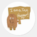 Brown tree hugger