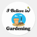 i believe in gardening