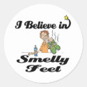 i believe in smelly feet
