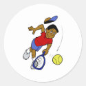 Tennis Boy Swing