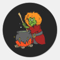Silly Evil Witch & Cauldron