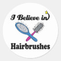 i believe in hairbrushes