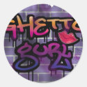 ghetto gurl (girl) graffiti  design