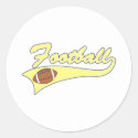 Yellow Football Logo