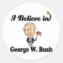 i believe in george w bush
